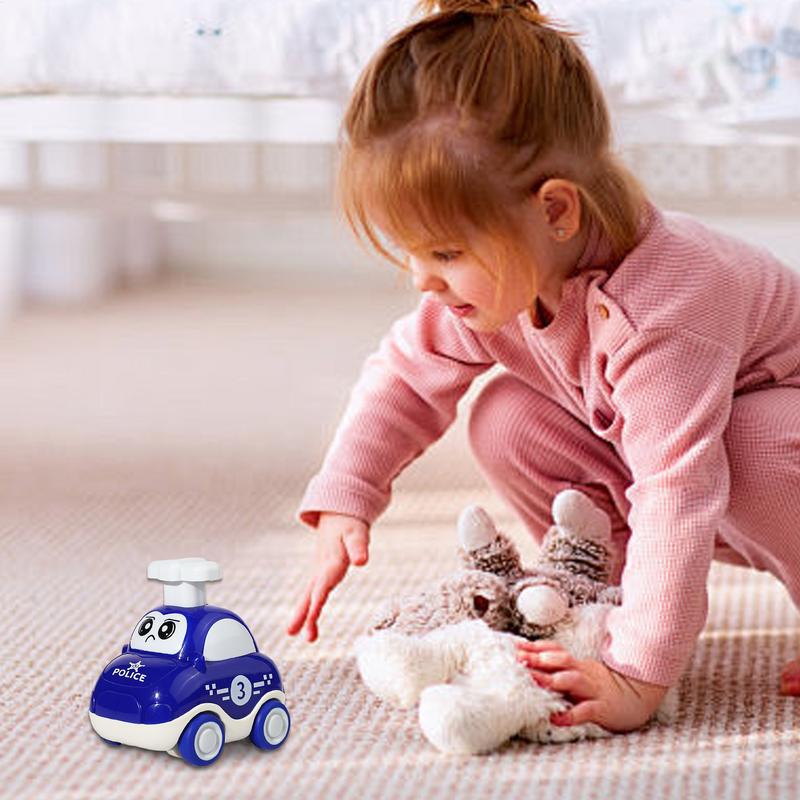 Baby Car Toy Inertia Cartoon Animal Engineering Vehicle Press Go Cartoon Truck Toys Pull Back Cars Toys for 1 2 3 Year Boys Gift