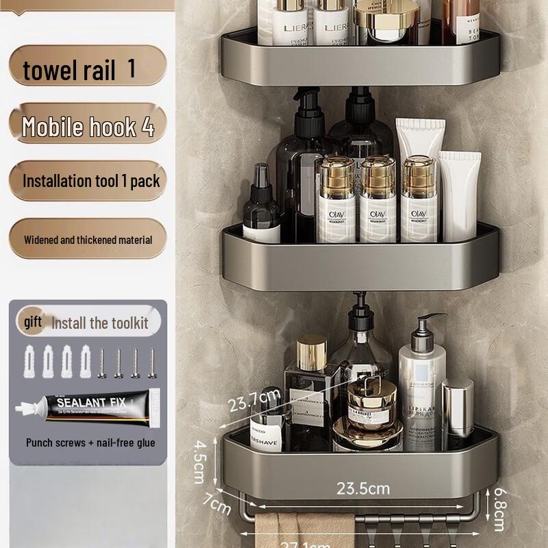 Xuan Yong Bathroom Corner Shelf