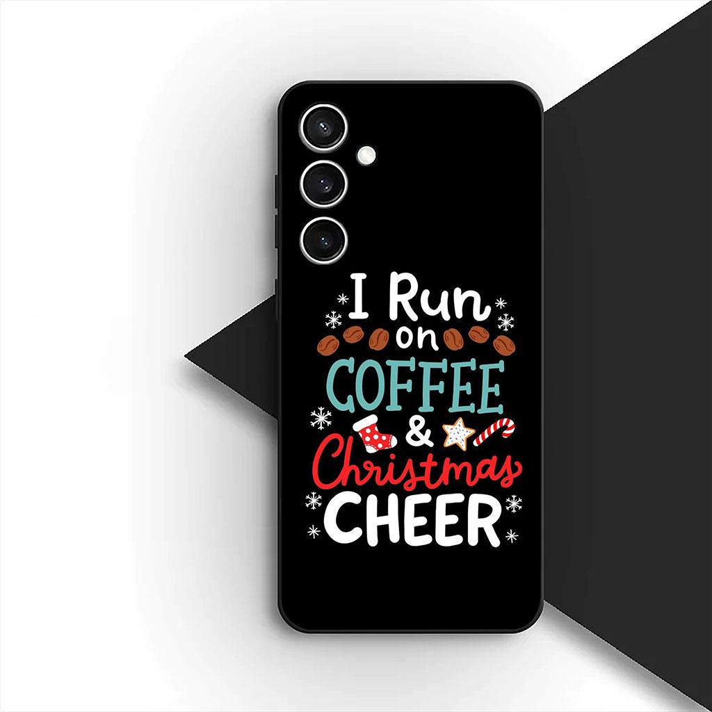 Phone Cover for Motorola Moto G55 G45 G75 G85 G13 Edge 50 30 Fusion 40 NEO Ultra Pro Case Deer Merry Christmas Tree Coffee