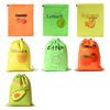 Banana Storage Bag Drawstring Closure Aluminum Lining Easy to Clean Multi-purpose Reusable Fruit Vegetable Protective Bag