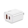 55W USB + USB-C QC3.0 Fast Charging PD Charger for iPhone 15 Plus 14 Pro Max Samsung  Xiaomi Realme Universal Wall Charger