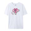 Cotton Breathable Childrens Tshirt 2026 Summer New Cute Melody Printed Parent Child Wear Unisexs and Womens Short Sleeves