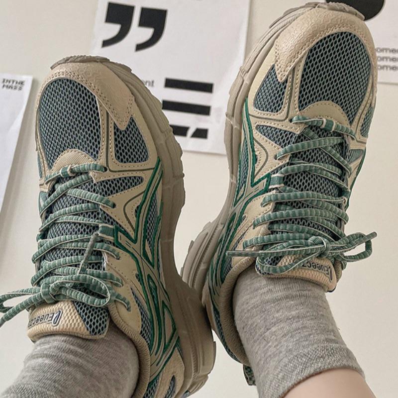 Retro Casual Shoes Breathable Mesh Sports Shoes Student Running Shoes Fashion Women's Shoes