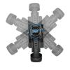 TacticalBaton Holder 360 Degree Rotating BatonHolster Expandable Batons Open Top Spray Case Flashlight Tool Pouch For Duty Belt