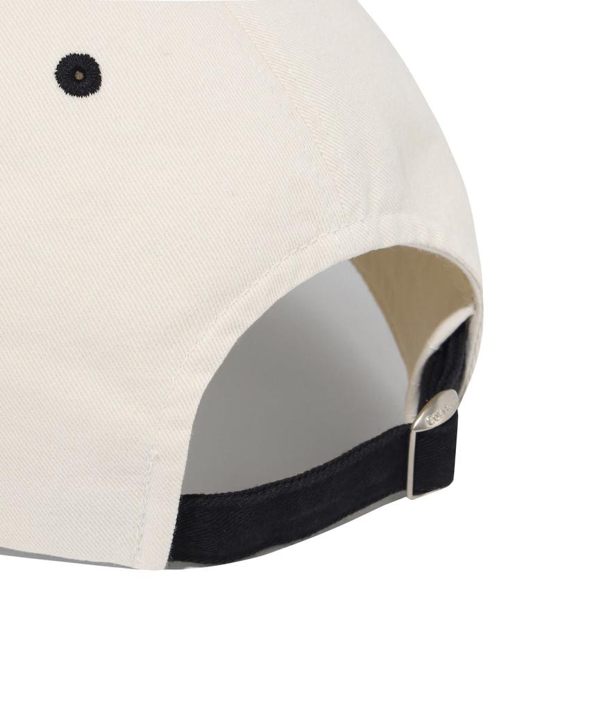 COVERNAT [Cozy Fit] Vintage Ball Cap White