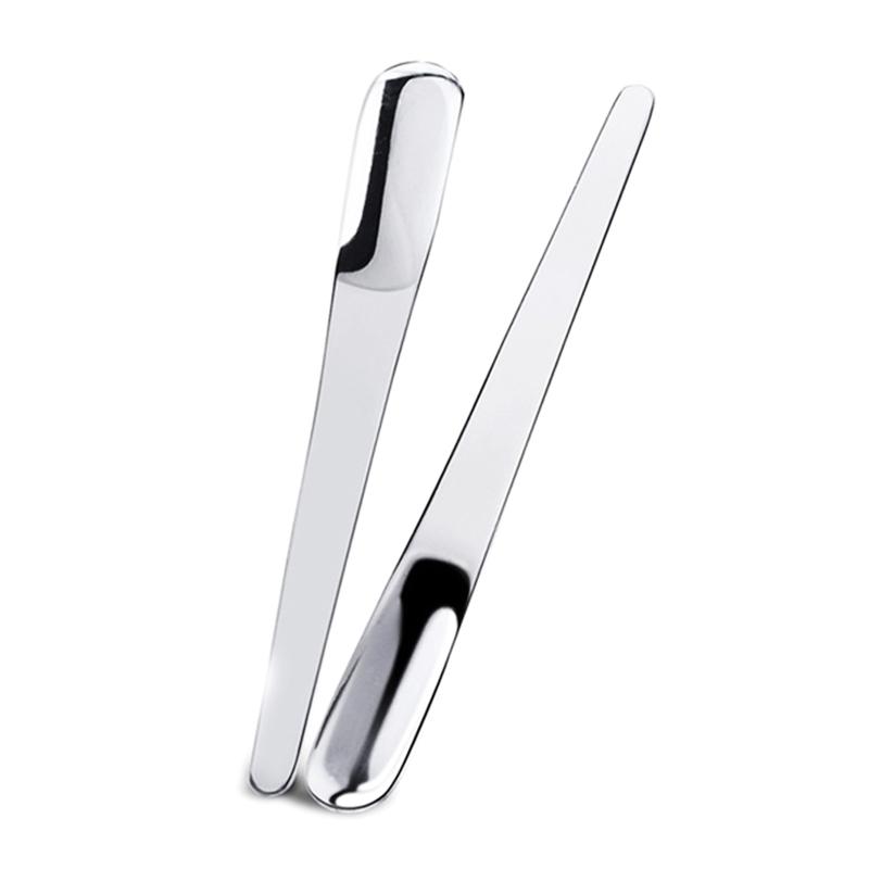 5 Piece Coffee Spoon Stainless Steel Flat Spoon Stirring Bar Spoon Kitchen Gift for Coffee Lover Nice Coffee Accessorie