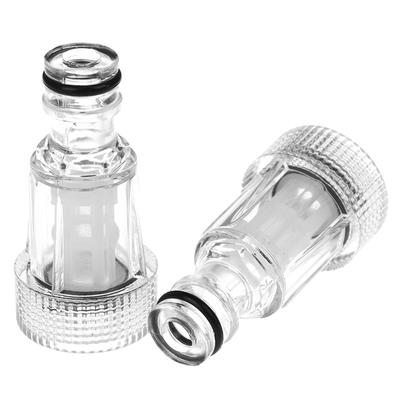 2 Stück Weiblicher 25mm Schnellverbinder mit Filter Wasserhahnadapter Wasserhahnanschluss