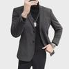 "Herren Slim Koreanischer Stil Freizeit-Anzugjacke - Leicht und Stilvoll für Frühling/Herbst 2024"