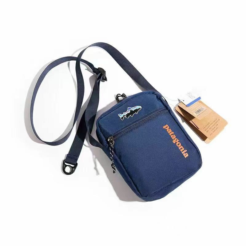 Trend Bata Men's Outdoor Sports Shoulder Bag Fishing Casual Oblique Span Bag Versatile Tooling Wind Small Mobile Phone Bag