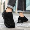 Herbst und Winter neue breite Passform, Samt, warme und verbreiterte Rehabilitationsschuhe, Spezialschuhe für dicke Füße und geschwollene Füße, Wanderschuhe