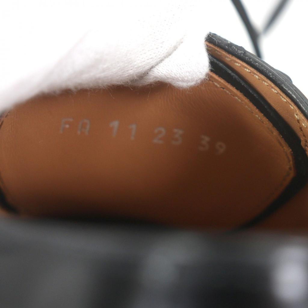 Pristine DIOR Dress shoes black leather mens 39 Used