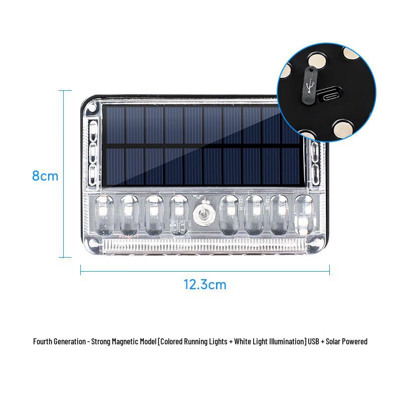 

Yiluke Emergency Solar Strobe Light