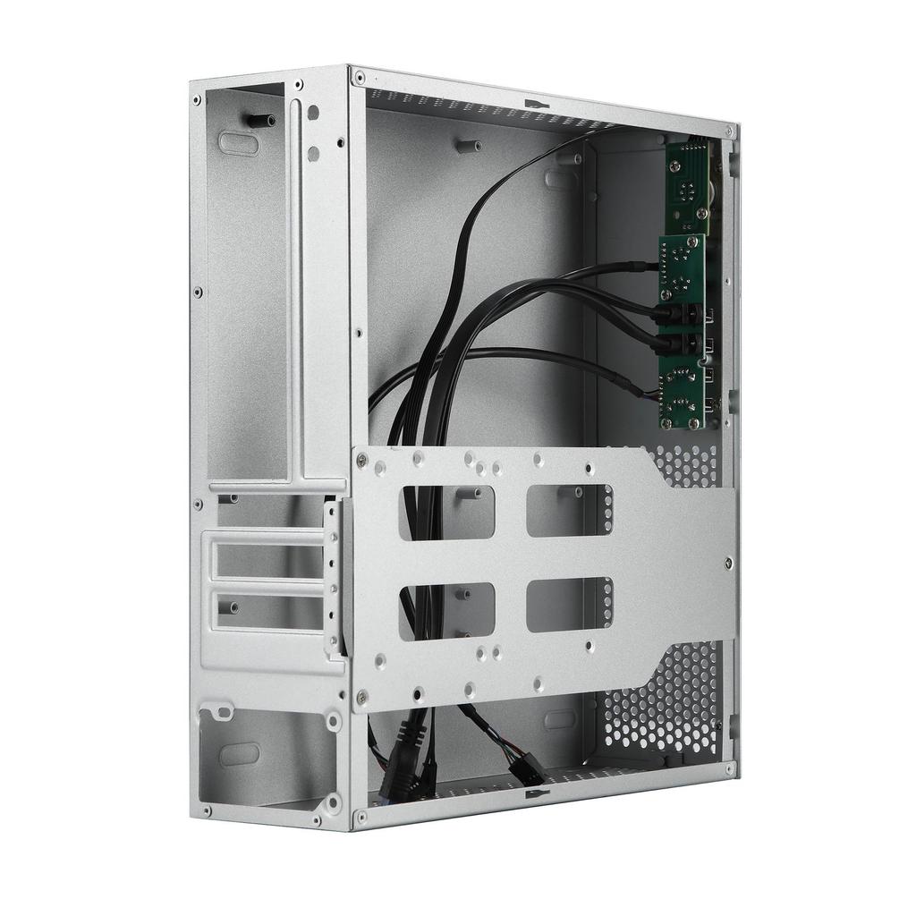 SKTC A10 Mini Horizontal/Vertical MATX 24x24 Motherboard 1U PSU 7.3L HTPC Computer Case