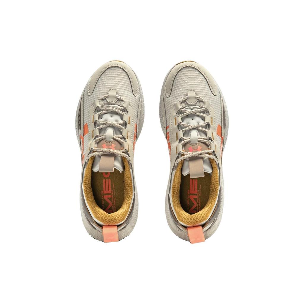 Under Armour HOVR Mega 2 MVMNT Fog Orange Blast Unisex Sneakers Grey 3026629-102