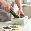 Multi-functional 4-Blade Stainless Steel Grater for Vegetables & Fruits