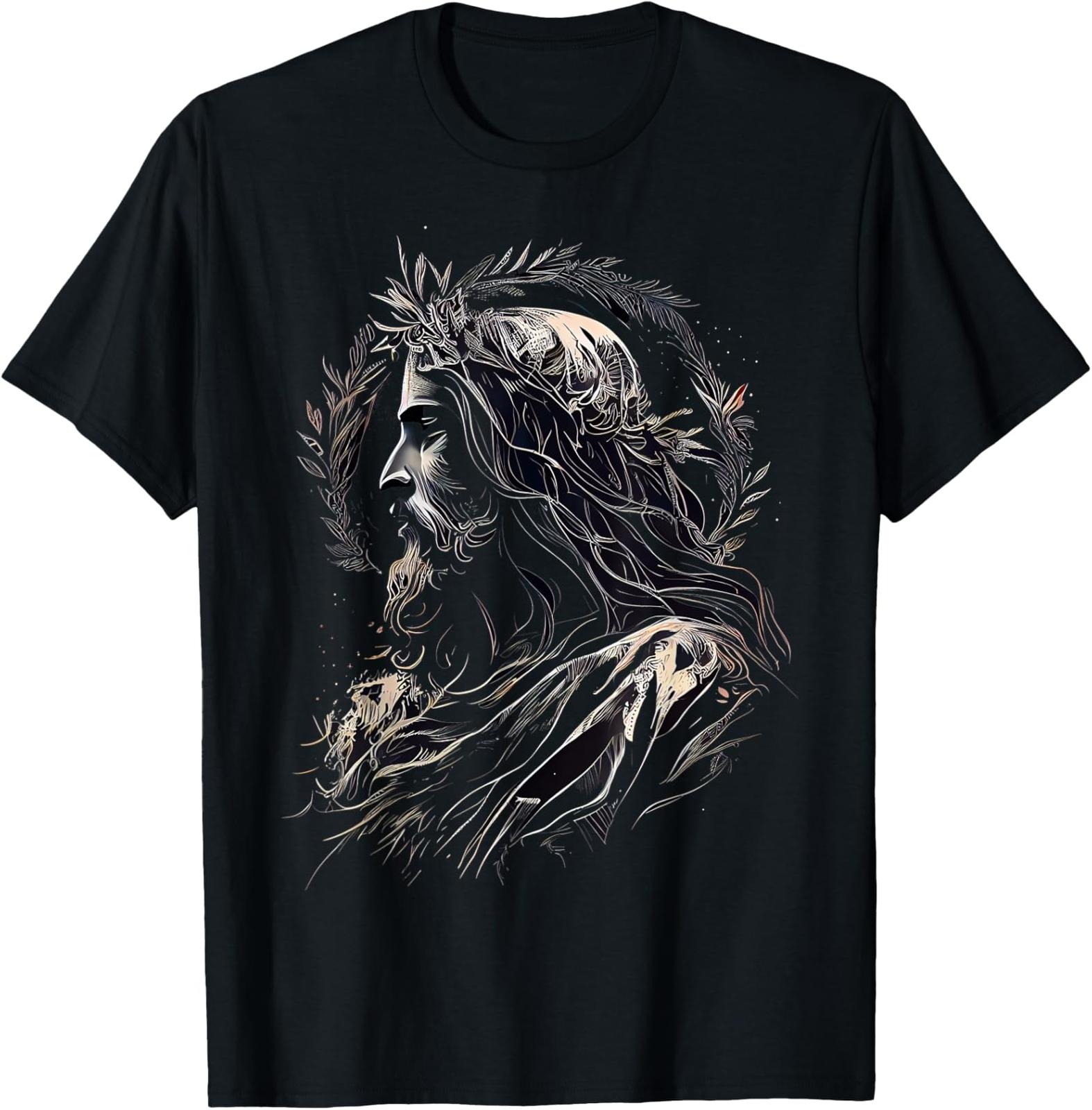 NEW LIMITED Jesus Christ Face Christian T-Shirt L