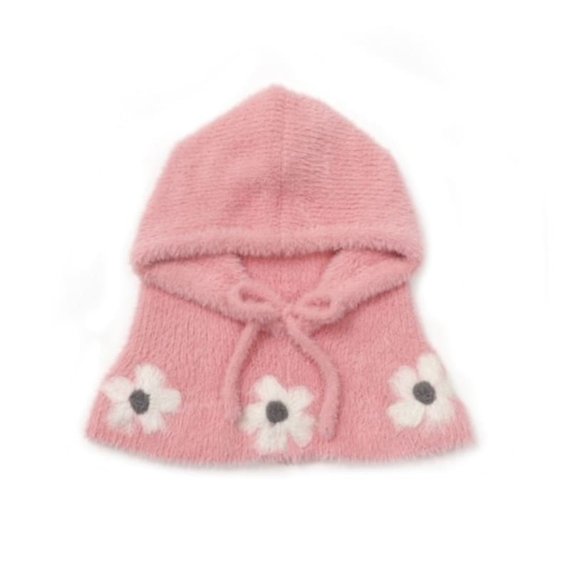 

NDA [2nd Reorder] Flower Balaclava BLACK