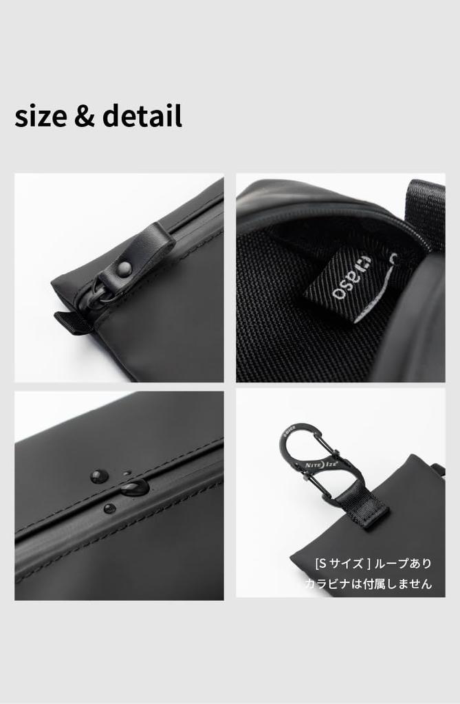 TOFTPOUCH SS Gadget Made in 110 x 70 x 10 Small Item for [aso] (Tuft Pouch) Water-Resistant Pouch, Japan, Approx. mm, Compact, Pouch, Bag-in-Bag