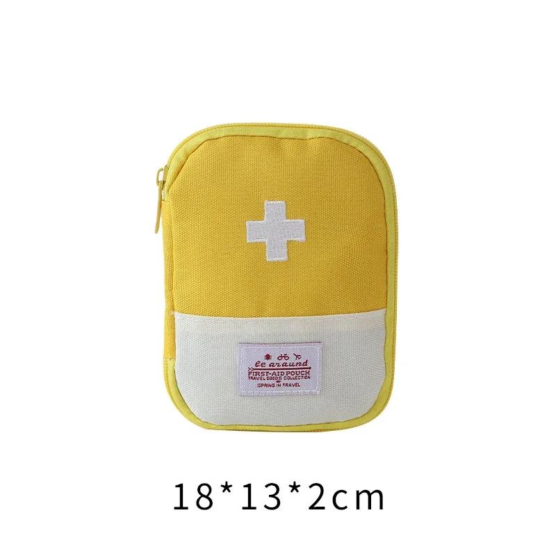 Mini First Aid Kit Portable Medicine Bag Organizer Outdoor Travel Household Medicine Pill Storage Bag Medical Emergency Kits