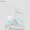 HOSUR Clothes Drying Corner Clothes Hanger with 32 Clothes Gray Rack, Pins, Multi-functional Storage, Foldable, Space-Saving,