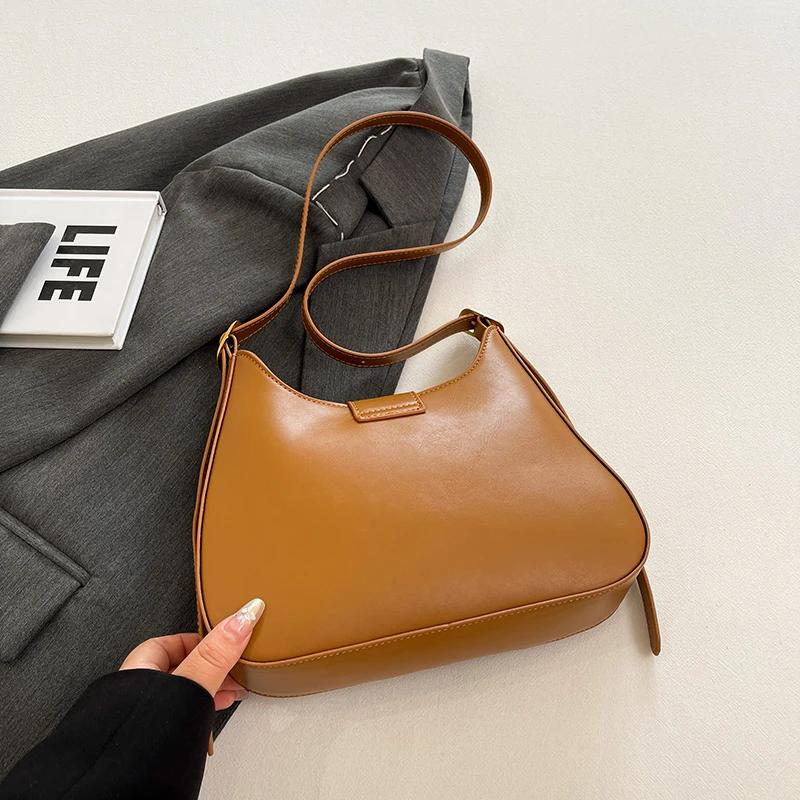 Kleine Tasche mit Leopardenmuster mit Farbsperre für Damen, neue elegante Textur, Einzel-Schulter-Umhängetasche, Unterarmtasche