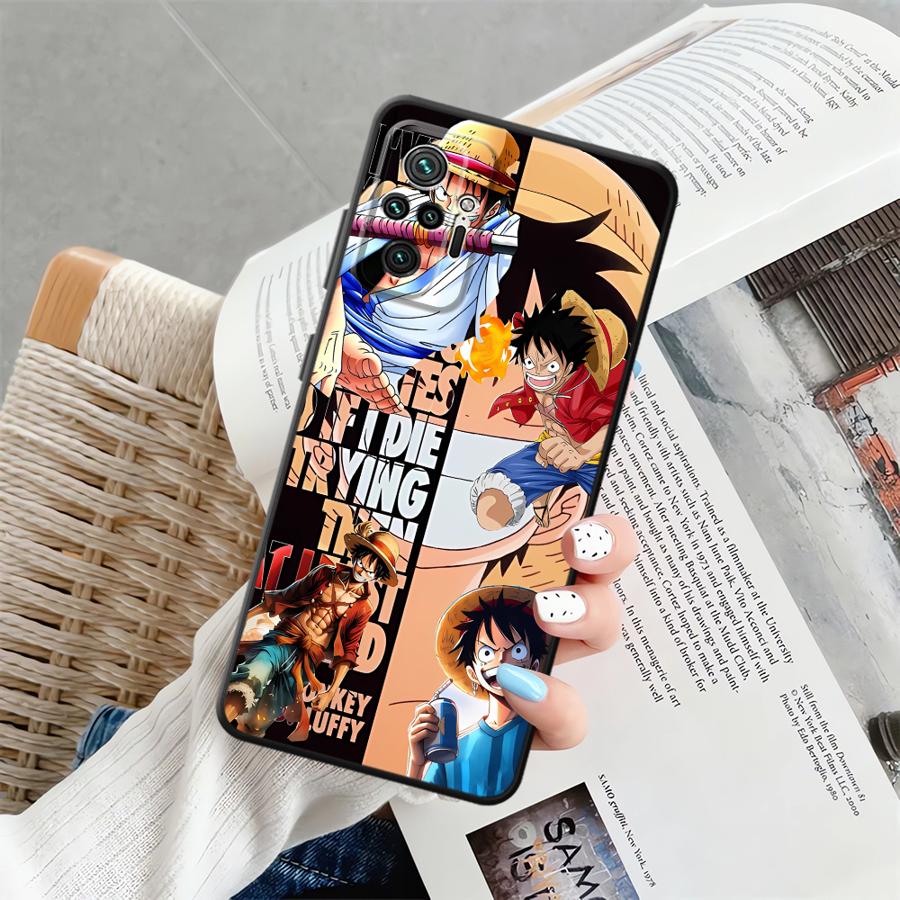 Case for Xiaomi Redmi Note 10S 11S 10 9 8 Pro 12S 9s 11 13 12 Pro Plus Funda Phone Cover Anime Luffy Zoro