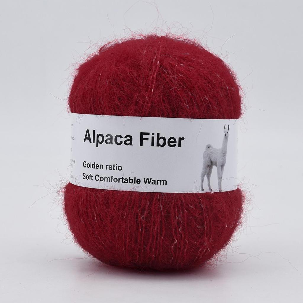 6pcs 300g/10.56oz Alpaca Blend Chunky Yarn Ultra Soft Vibrant Yarn for Knitting & Crochet | DIY Vest Sweater Scarf Making KitWarm Winter Craft Yarn