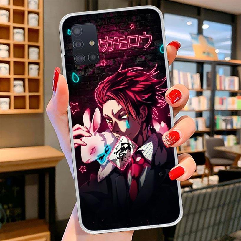 Hunter X Hisoka Cover Phone Case For Samsung Galaxy A12 A22 A32 A52 A72 A02S Phone Case Note 20 Ultra 10 S10 Plus A51 A71 A50S A