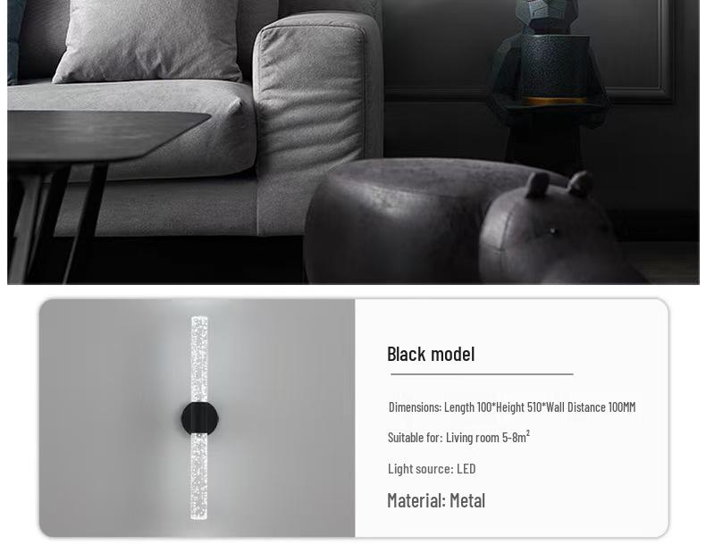 Modern Minimalist Nordic Wall Lamp - Bubble Design for Bedroom, Living Room, Staircase, or Aisle