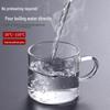 ZISIZ Transparent Glass Teacup