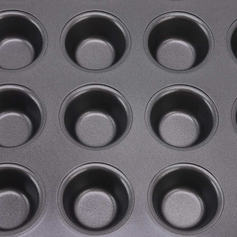 Carbon Steel Cupcake Baking Tray Nonstick Cake Mold Mini Muffin Pan Home Commercial Bakery