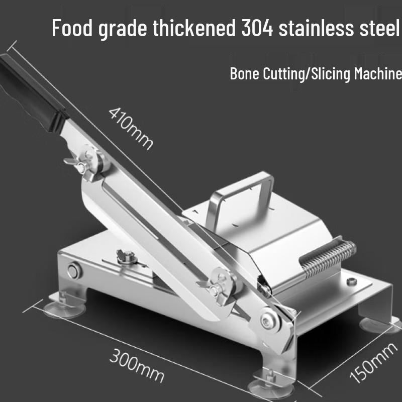 ZISIZ Household Multi-function 304 Stainless Steel Meat & Bone Slicer