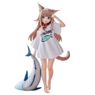 Kreslená panenka Moje kočka je roztomilá dívka Kinako Model Toy Brinquedos Sběratelská figurka