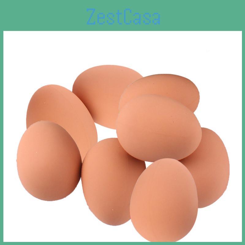 Pet Toy Realistic Rubber Egg Ball Fun And Cute Ideal For Chewing 60g