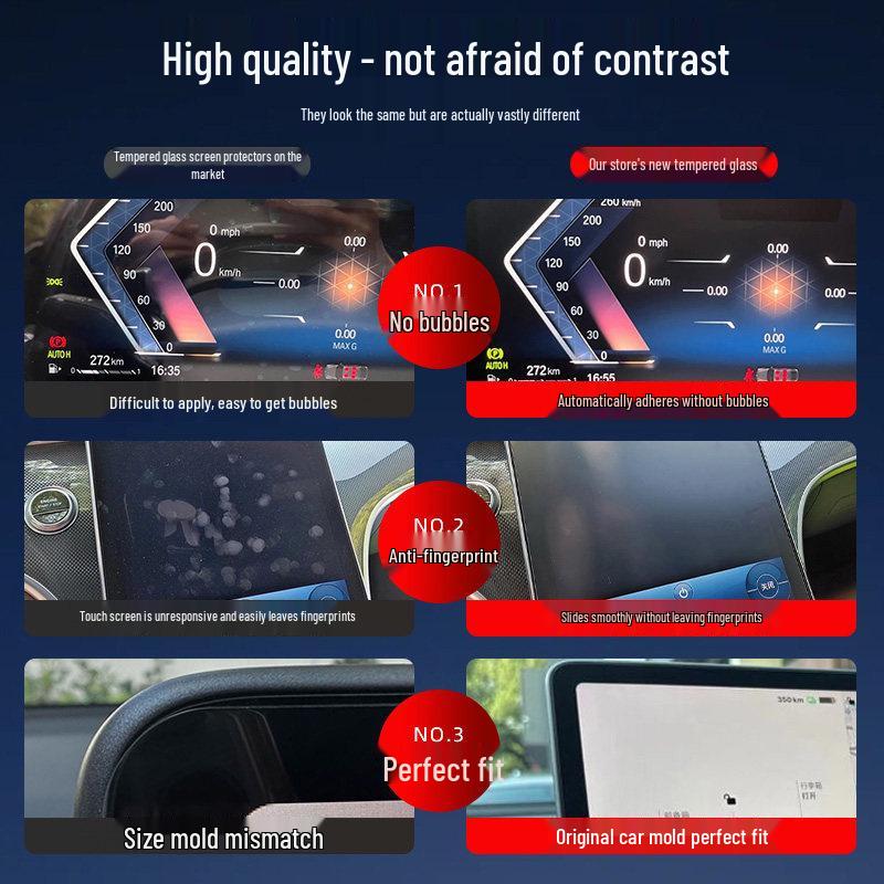 Geely Galaxy M7 Navigation Dashboard Screen Protector Film