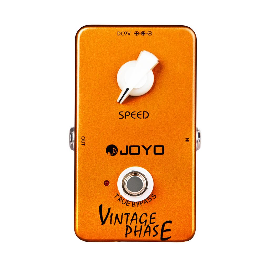 JOYO JF-06 Vintage Phaser Guitar Effect Pedal 70 s Classic Phaser Sounds with Speed Control Knob Guitar Parts and Accessory