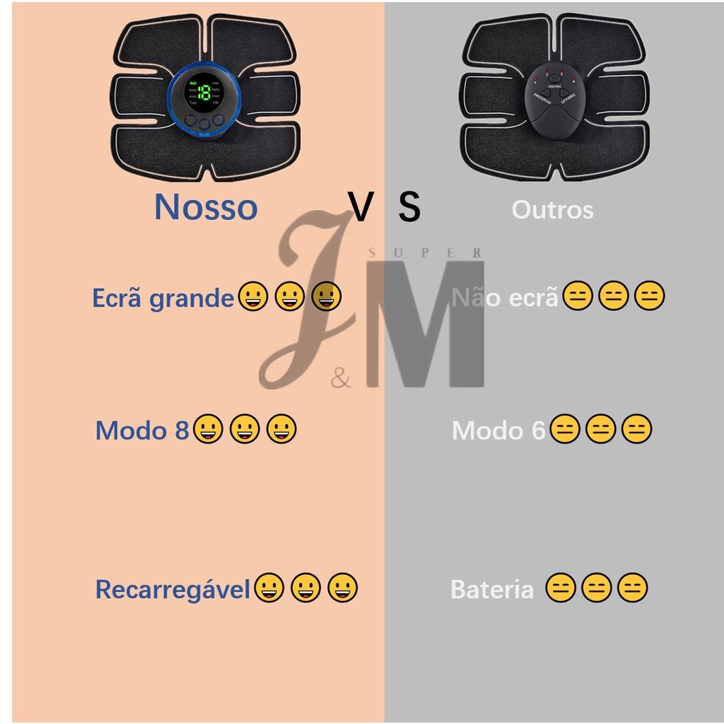 EMS Electric Muscle Stimulator Fitness Massage Abdominal Trainer Toner Body Slimming Massager Home Gym Equiment