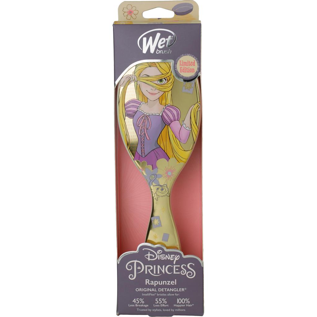Wet Brush Original Detangler Disney Princess WH Rapunzel Silver Hairbrush 1pc (x 1) Direct from Japan