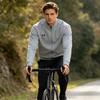 Under Armour Casual Minimalist Versatile Business Fashion Sports Fitness Travel Zip Jacket Unisex jackets Medium-Gray 26500405-011