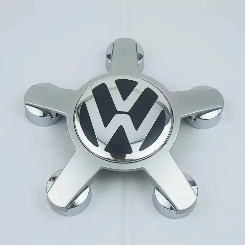 Dla VW VOLKSWAGEN Nowe 4 szt. 135 mm Pięć ramion Kołpak Środkowy Koła Samochodowego Pokrywy Piasty Odznaka logo 8R0601165 4F0601165N Dla Volkswagen VW Au