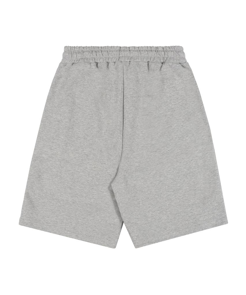 Deoteuwelbeulaundeu The 12Th Round Logo Bermuda Sweat Shorts Gray