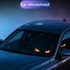 Suction Cup Devil Eyes Car Lights Vibration Lights on Car Warning Light  Car Decoration