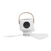 Battery Operated Ceiling Fan with Light Portable Camping RV Tent Fan with Remote for Office Dorm