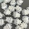 Cute Plush Cat Keychain Headphones Cat Doll Charm Bag Pendant Couple Gifts Kids Backpack Decoration Cartoon Animal Toy Accessory