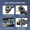 3 Speed Car Cooling Fan Headrest Double Head Fans Multi Angle Rotation Adjustable Cooler Air Fan for Car Accessories