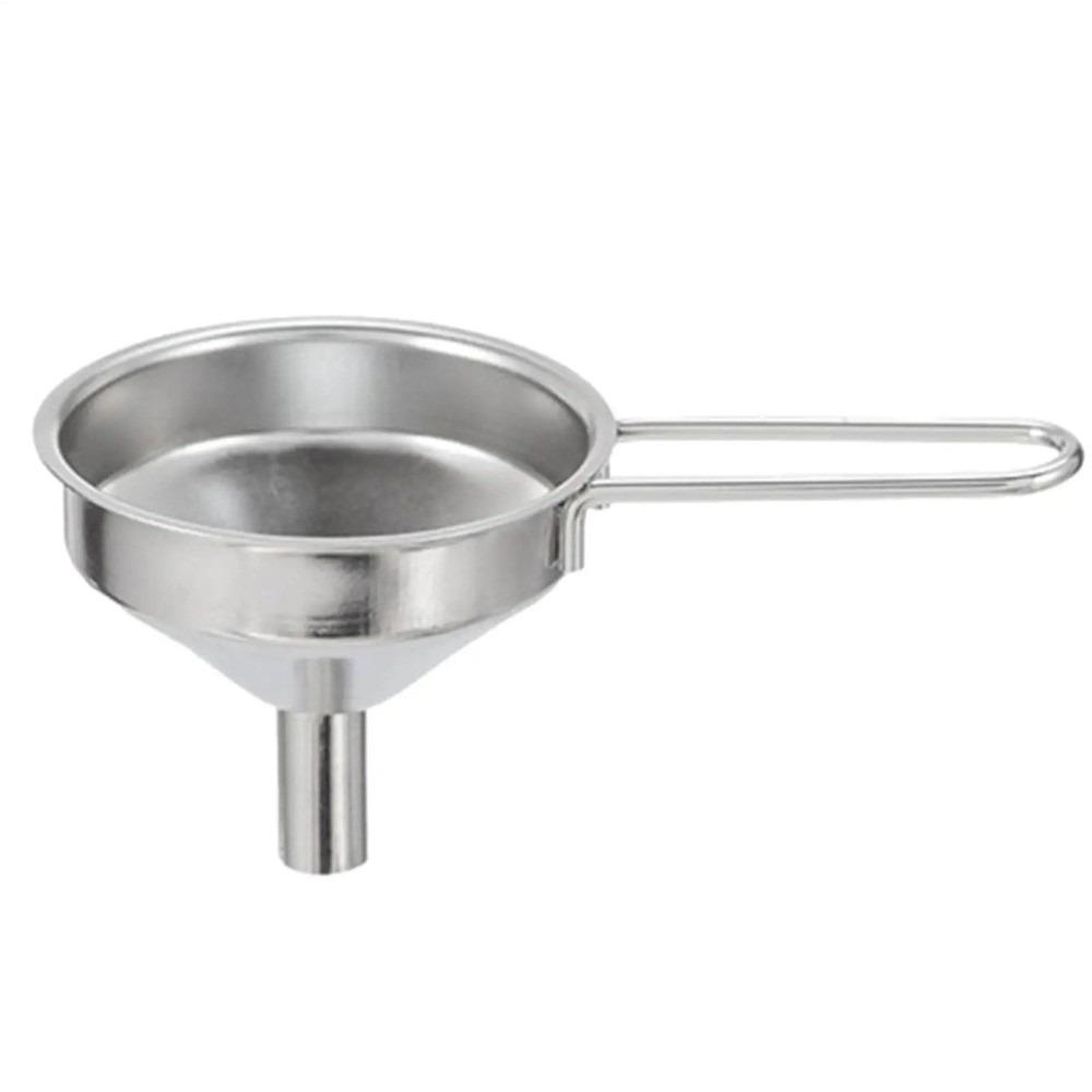 Thickened Kitchen Funnel Stainless Steel Liquid Dispenser Funnel High Quality Oil Filling Funnel