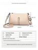 2026 Women's Versatile Crossbody Bag: Multi-layer, Large Capacity, Soft Leather, Small Square Design for Underarm or Shoulder