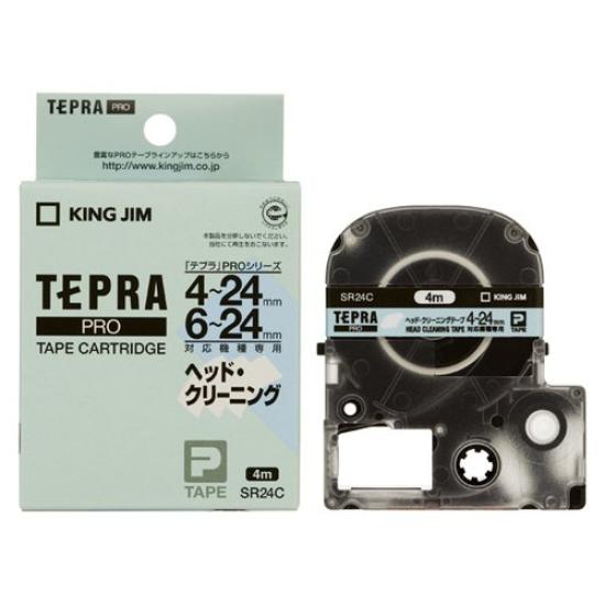 

King Jim Tepra PRO Head Cleaning Tape SR24C 00017724 of (Pack 3)