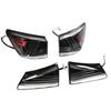 1 Pair Car LED Tail Lights Left Right Dynamic Turn Signal Rear Brake Lamps Fit For IS250 IS350 XE20 2006 to 2013
