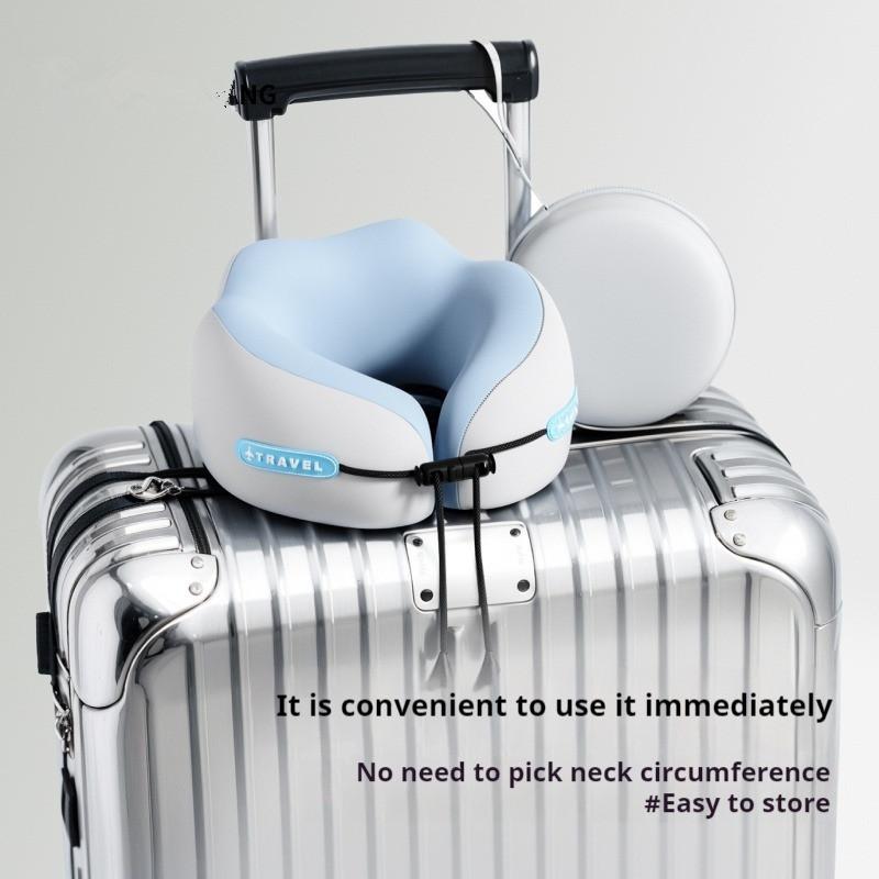 New U-Shaped Memory Foam Neck Pillows Cervical Healthcare Bedding Drop Shipping Soft Slow Rebound Space Travel Pillows